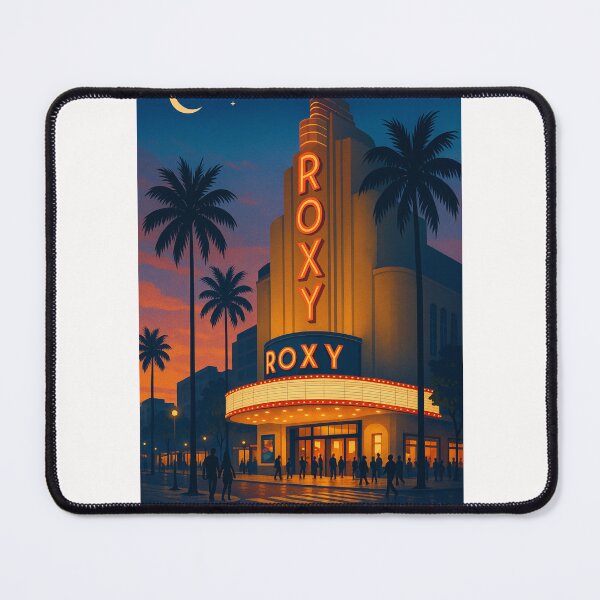 Item preview, Roxy Cinema Rio de Janeiro Brazil at Night designed and sold by Places On Earth.