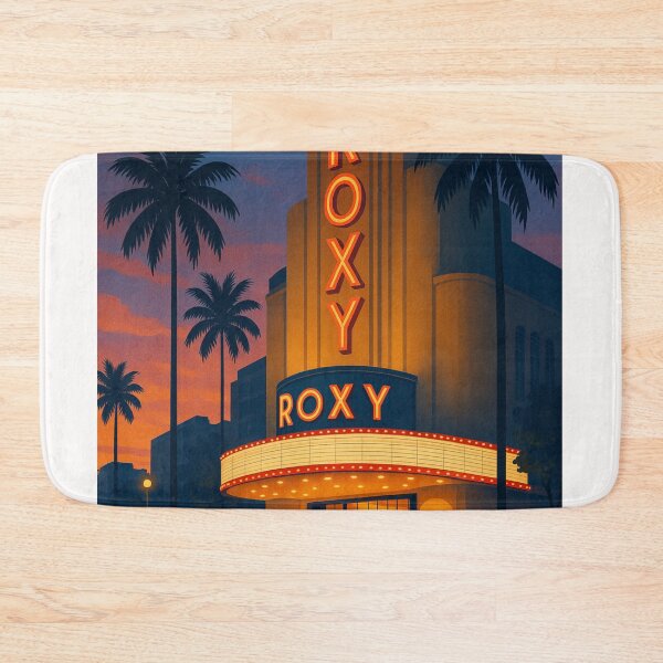 Item preview, Roxy Cinema Rio de Janeiro Brazil at Night designed and sold by Places On Earth.