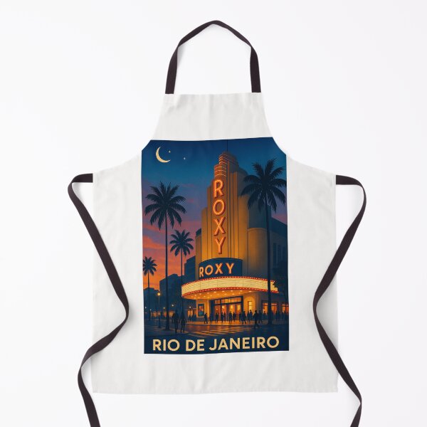 Item preview, Roxy Cinema Rio de Janeiro Brazil at Night designed and sold by Places On Earth.