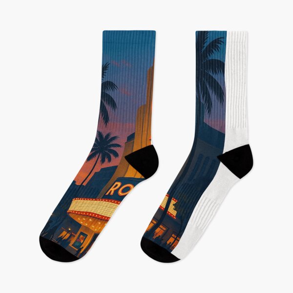 Item preview, Roxy Cinema Rio de Janeiro Brazil at Night designed and sold by Places On Earth.