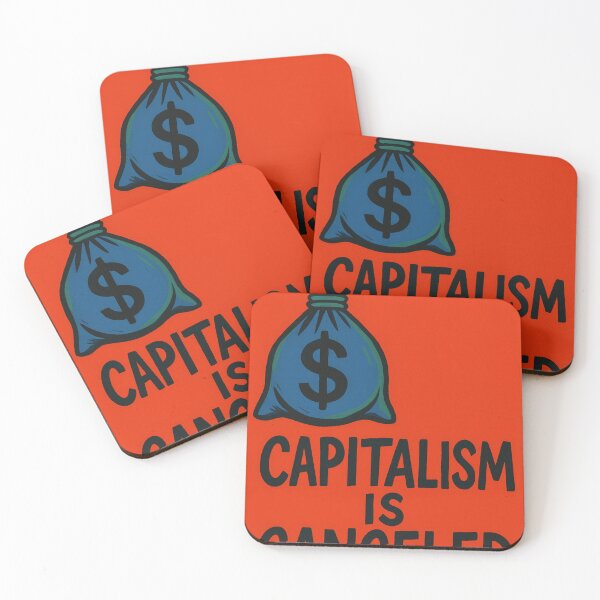 Item preview, Capitalism is Canceled Protest Graphic designed and sold by Places On Earth.