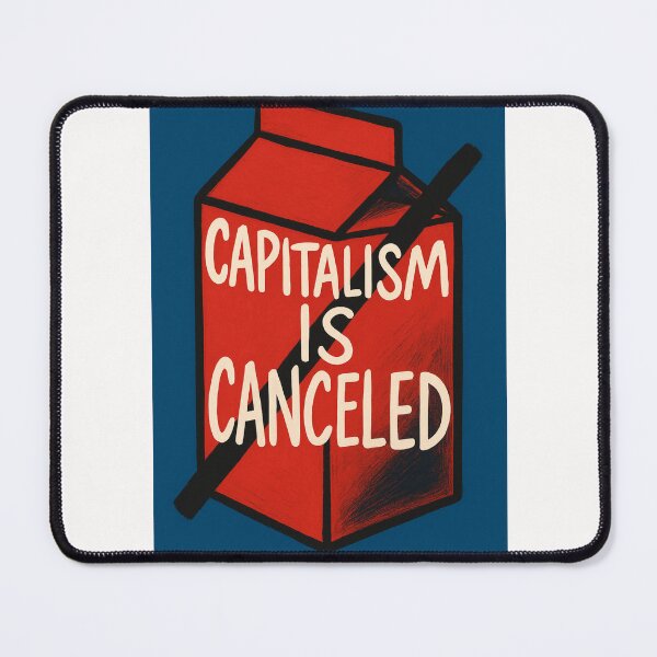 Item preview, Capitalism Is Canceled Milk Carton Vector designed and sold by Places On Earth.