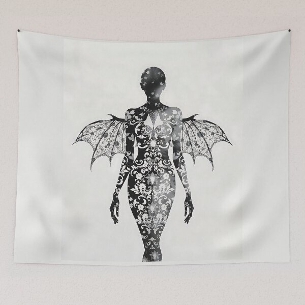 Item preview, Winged Ornament designed and sold by aiartbeatz.