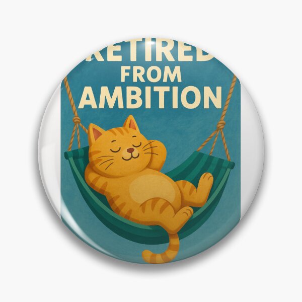 Aperçu de l'œuvre Retraité d'Ambition Cat Hammock créée et vendue par Places On Earth.
