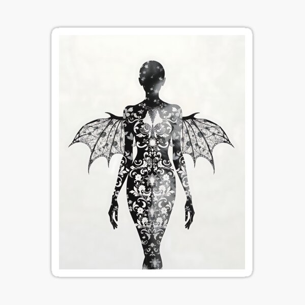 Item preview, Winged Ornament designed and sold by aiartbeatz.