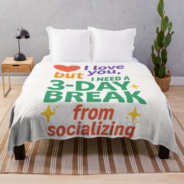 Item preview, I Love You But I Need a 3-Day Break Neon  designed and sold by Places On Earth.