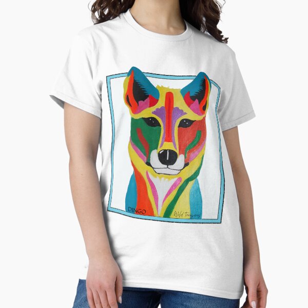 Item preview, DINGO Pop Art mit Rand designed and sold by WildTreasures33.