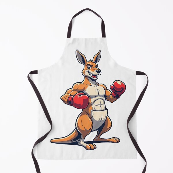Item preview, Down Under Knockout – Boxing Kangaroo designed and sold by GrimeInk.
