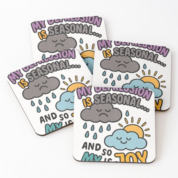 Item preview, My Depression Is Seasonal Cloud  designed and sold by Places On Earth.