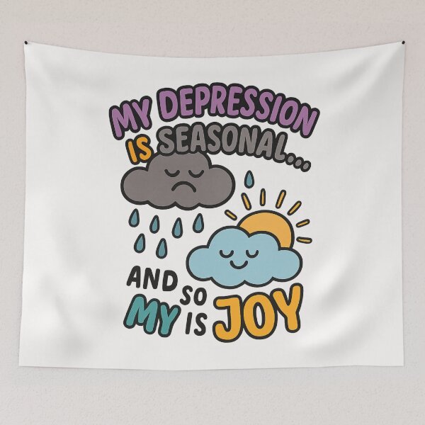 Item preview, My Depression Is Seasonal Cloud  designed and sold by Places On Earth.