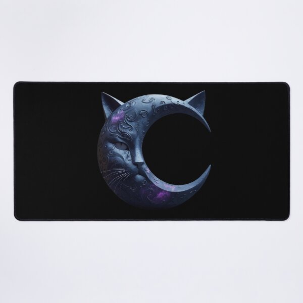 Item preview, Moon Cat – Surreal Celestial Art.Cat.Moon.Cat.Moon. designed and sold by JAGA-ALIME.