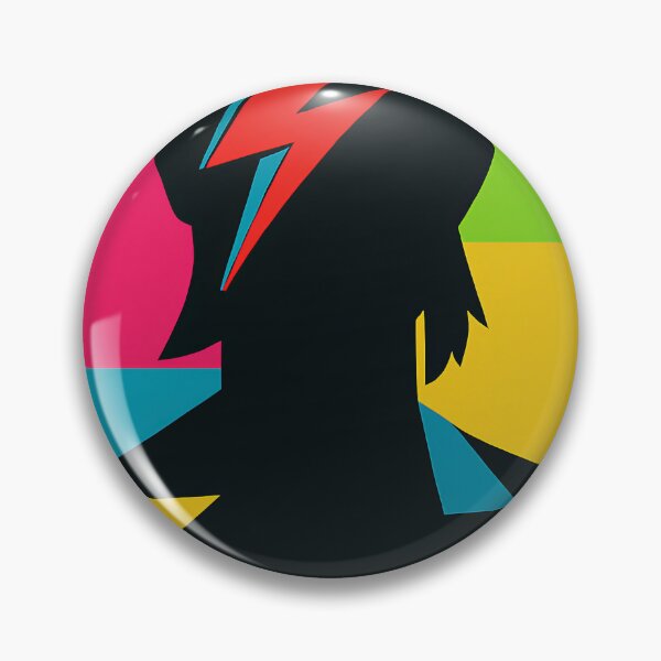 Item preview, David Bowie Inspired Pop Art Silhouette Warhol designed and sold by kakarikihill.