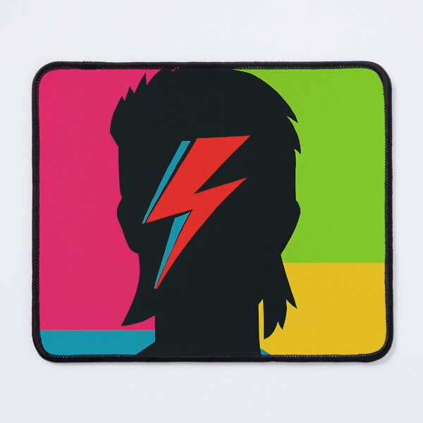 Item preview, David Bowie Inspired Pop Art Silhouette Warhol designed and sold by kakarikihill.
