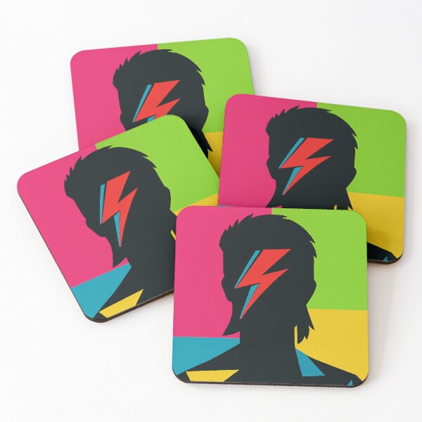 Item preview, David Bowie Inspired Pop Art Silhouette Warhol designed and sold by kakarikihill.