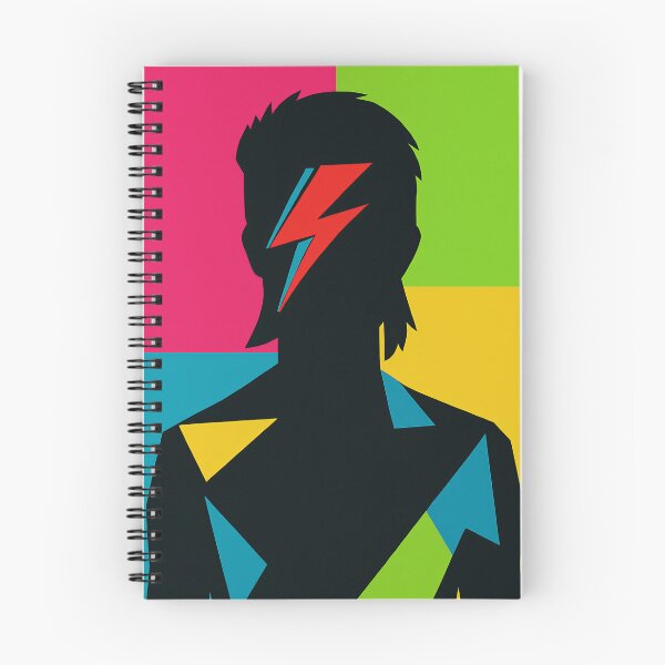 Item preview, David Bowie Inspired Pop Art Silhouette Warhol designed and sold by kakarikihill.
