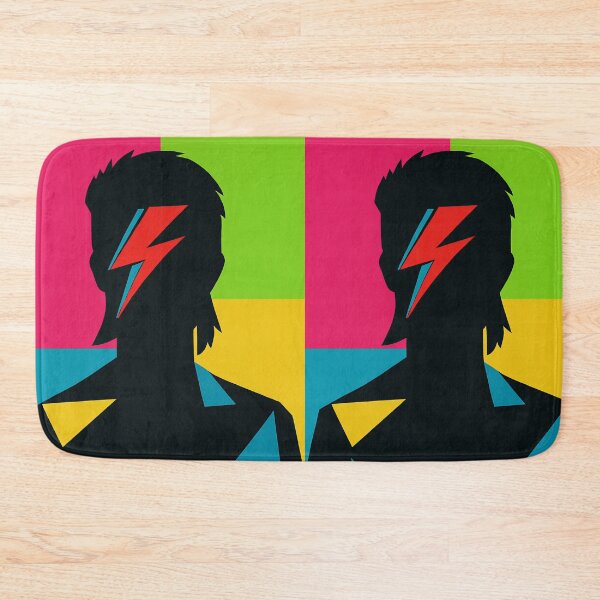 Item preview, David Bowie Inspired Pop Art Silhouette Warhol designed and sold by kakarikihill.