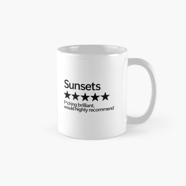 Item preview, Sunsets Would Highly Recommend designed and sold by shitpostee.