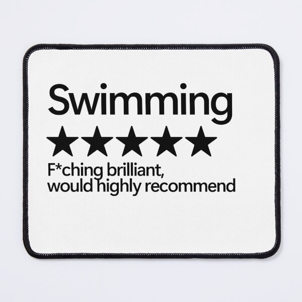 Item preview, Swimming Would Highly Recommend designed and sold by shitpostee.