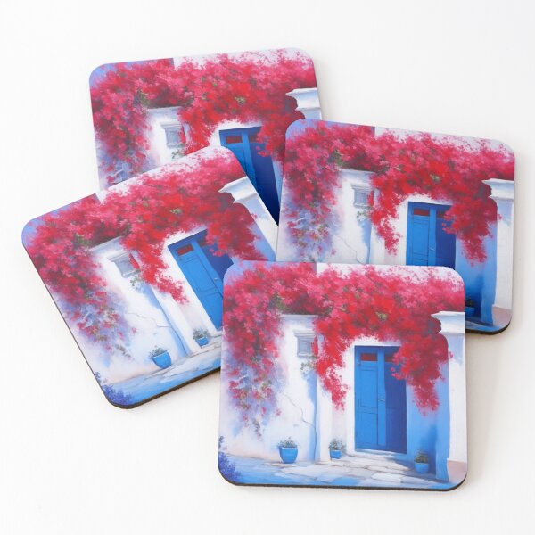 Item preview, Santorini Serenity designed and sold by mythographiaart.
