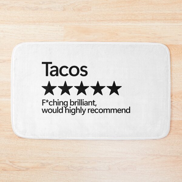 Item preview, Tacos Would Highly Recommend designed and sold by shitpostee.