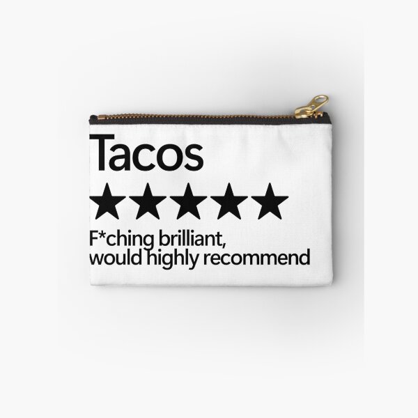 Item preview, Tacos Would Highly Recommend designed and sold by shitpostee.