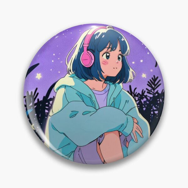 Item preview, Healing Is Loud Too – Dreamy Anime Girl Emotional Aesthetic Design designed and sold by KomoFrames.