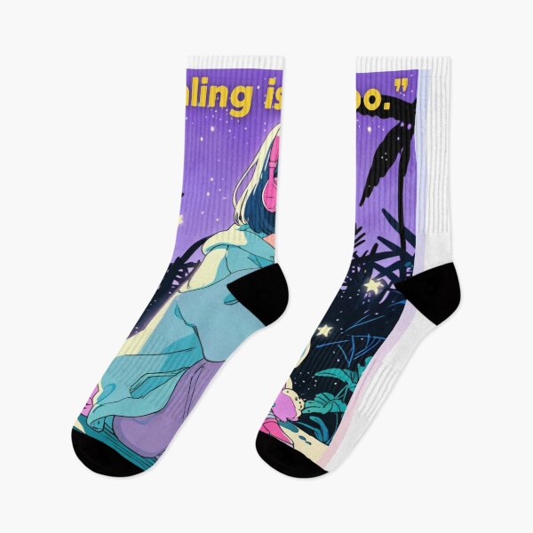 Item preview, Healing Is Loud Too – Dreamy Anime Girl Emotional Aesthetic Design designed and sold by KomoFrames.