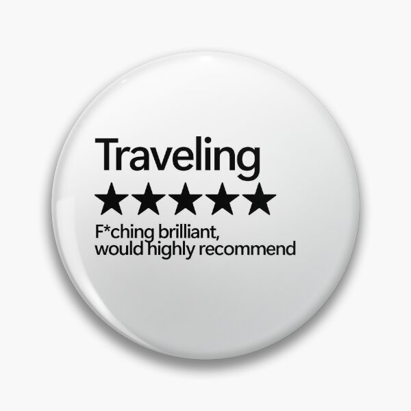 Item preview, Traveling Would Highly Recommend designed and sold by shitpostee.