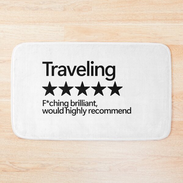 Item preview, Traveling Would Highly Recommend designed and sold by shitpostee.