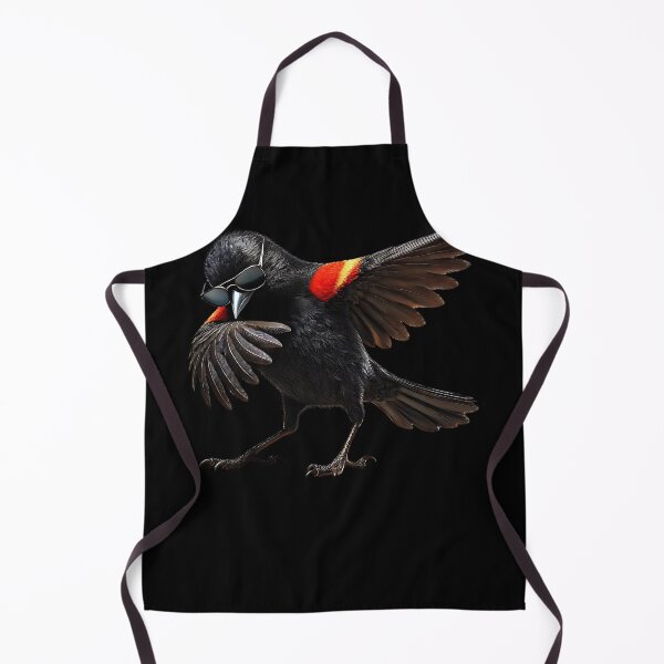 Item preview, Dabbing Red-winged Blackbird Bird Watcher Lover Birding designed and sold by Kimberley King Art  King Art.