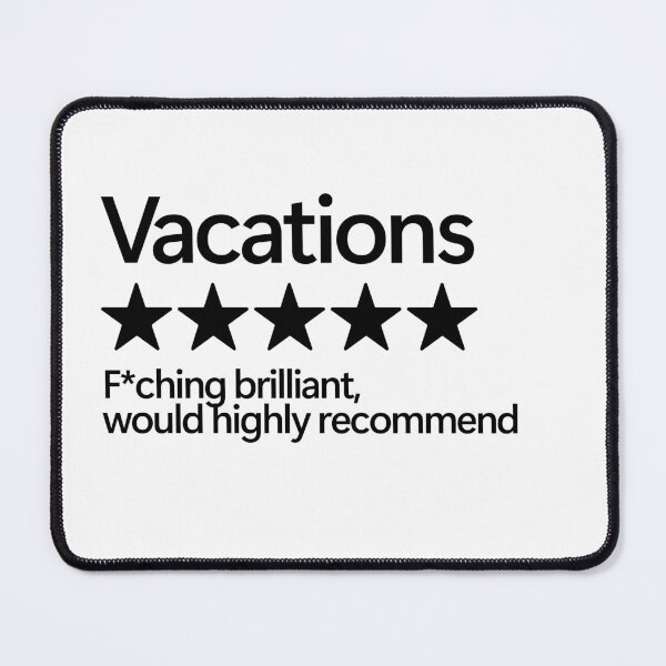Item preview, Vacations Would Highly Recommend designed and sold by shitpostee.