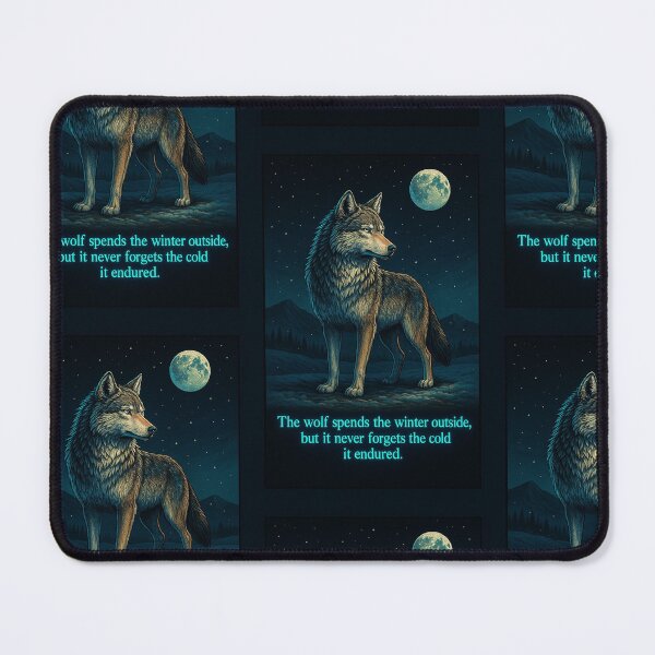 Item preview, Echo of the Frost | The Wolf Who Remembers designed and sold by Aucia.