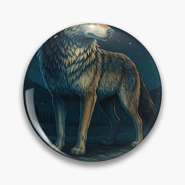 Item preview, Echo of the Frost | The Wolf Who Remembers designed and sold by Aucia.