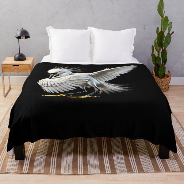 Item preview, Dabbing Snowy Egret Bird Watcher Lover Birding designed and sold by Kimberley King Art King Art.