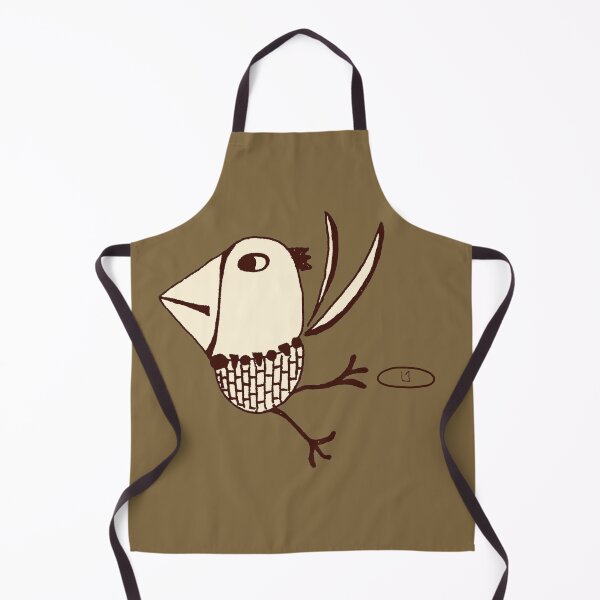 Item preview, Surreal Bird of Hidden Goodness|Tet ט|Hebrew Letter Art|Earth Tone designed and sold by Aster Atelier.