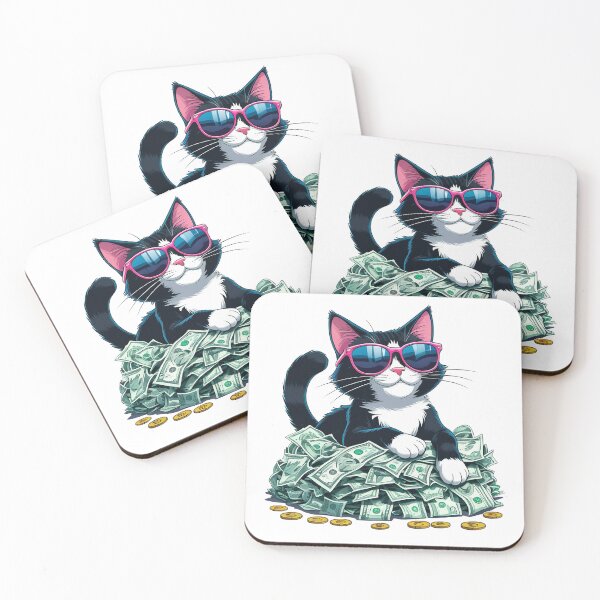 Item preview, Money Meow Problems designed and sold by DzessiK.