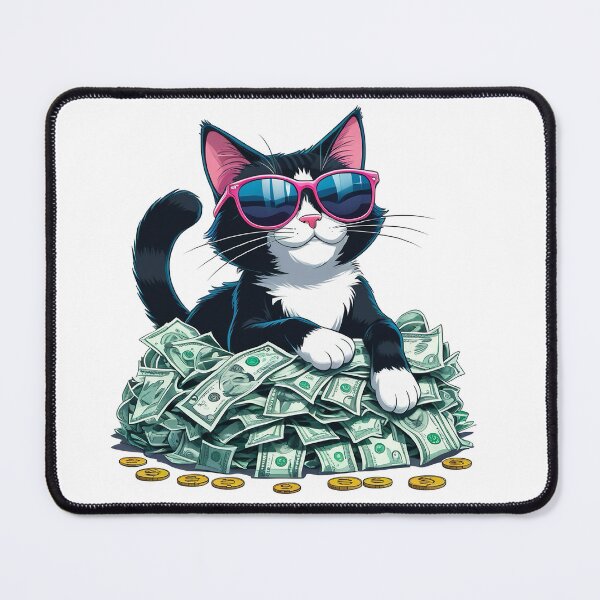 Item preview, Money Meow Problems designed and sold by DzessiK.