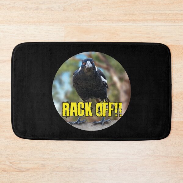 Item preview, Australian Magpie says Rack Off designed and sold by Wonderbouy.
