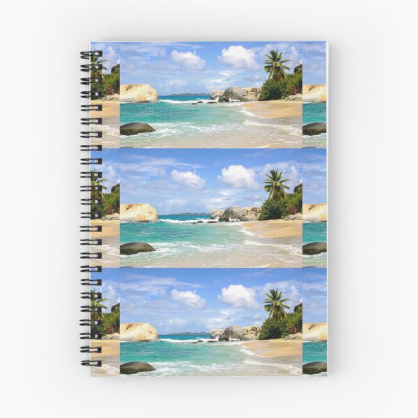 Item preview, Escena idílica de playa tropical designed and sold by PsychoAlien.com.