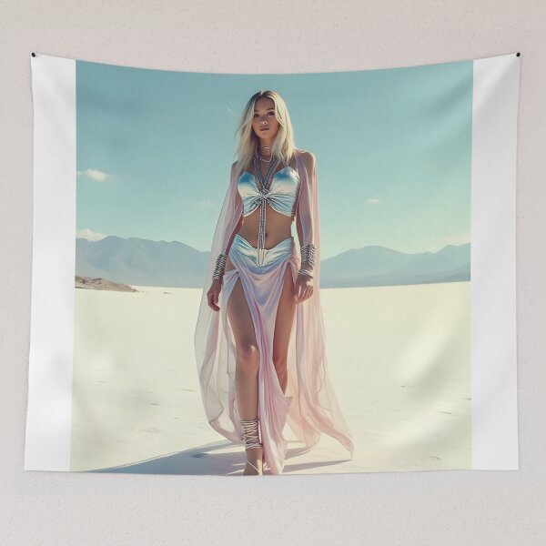 Item preview, Ethereal Wanderer in a Desert Mirage designed and sold by oanaunciuleanu.