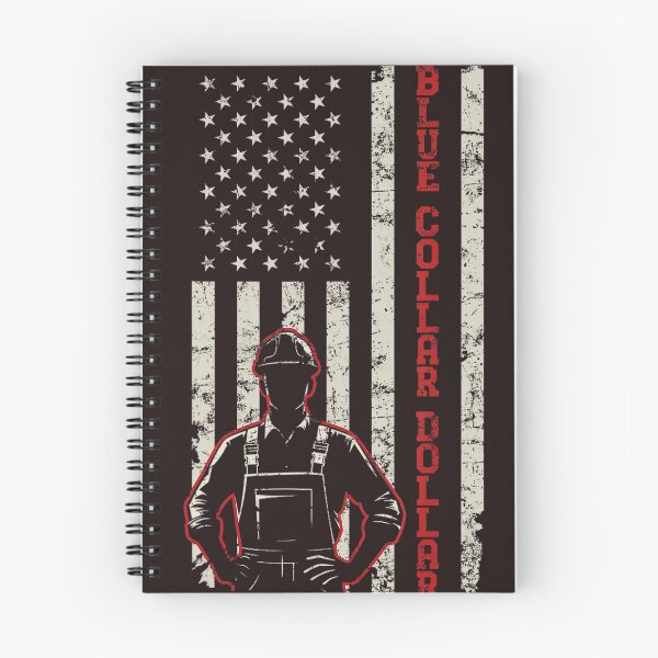 Item preview, American Worker Silhouette Flag Design For Patriotic Fans Gift For Blue Collar Pride Supporters designed and sold by bitlertam.