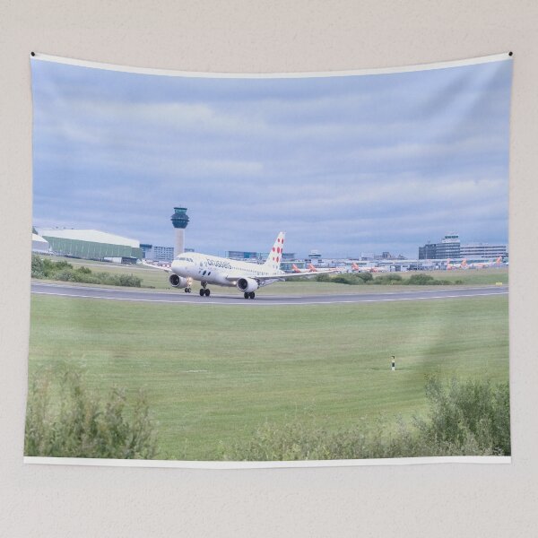 Item preview, MAN to BRU Brussels Arlines Airbus A320-214 OO-TCH designed and sold by Skyframe Aviation.