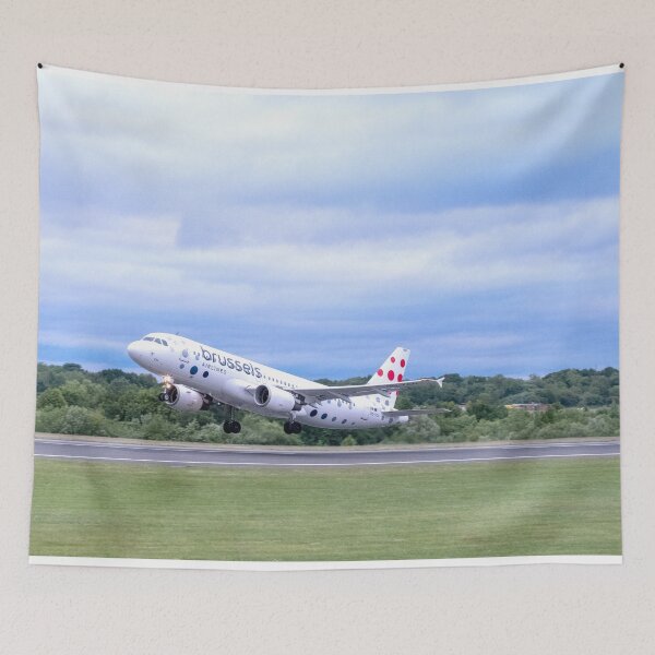 Item preview, MAN to BRU Brussels Arlines Airbus A320-214 OO-TCH designed and sold by Skyframe Aviation.