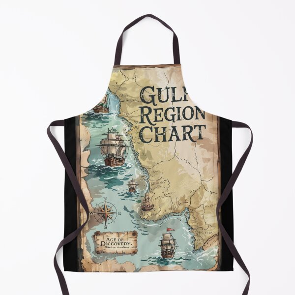 Item preview, Historic Sailing Ship on Vintage Map designed and sold by Shop9999.