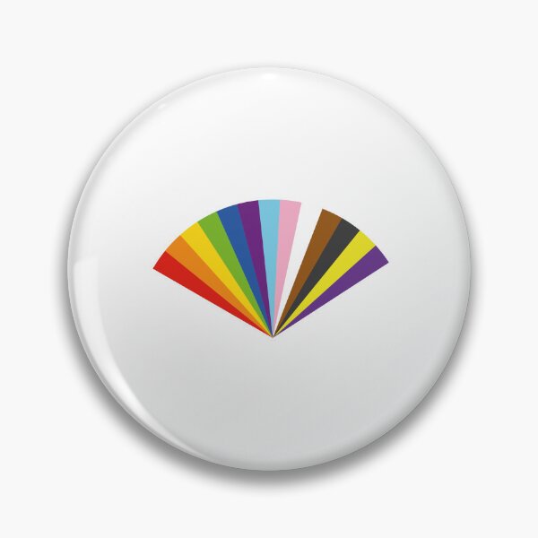 Item preview, Intersex Inclusive Progress Pride Flag Fan designed and sold by Inspirationmotivation.