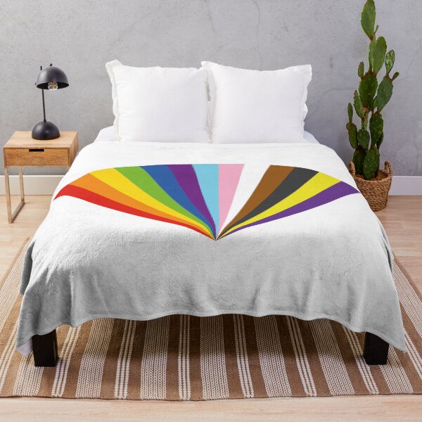 Item preview, Intersex Inclusive Progress Pride Flag Fan designed and sold by Inspirationmotivation.