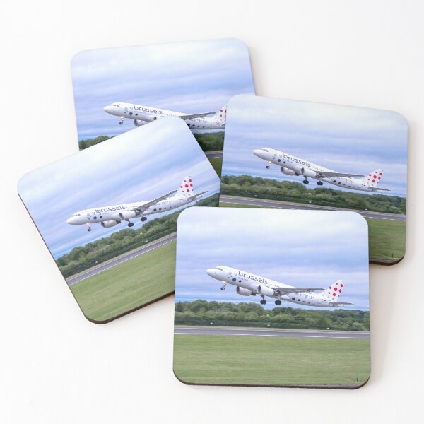 Item preview, MAN to BRU Brussels Arlines Airbus A320-214 OO-TCH designed and sold by Skyframe Aviation.