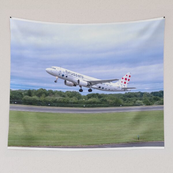Item preview, MAN to BRU Brussels Arlines Airbus A320-214 OO-TCH designed and sold by Skyframe Aviation.
