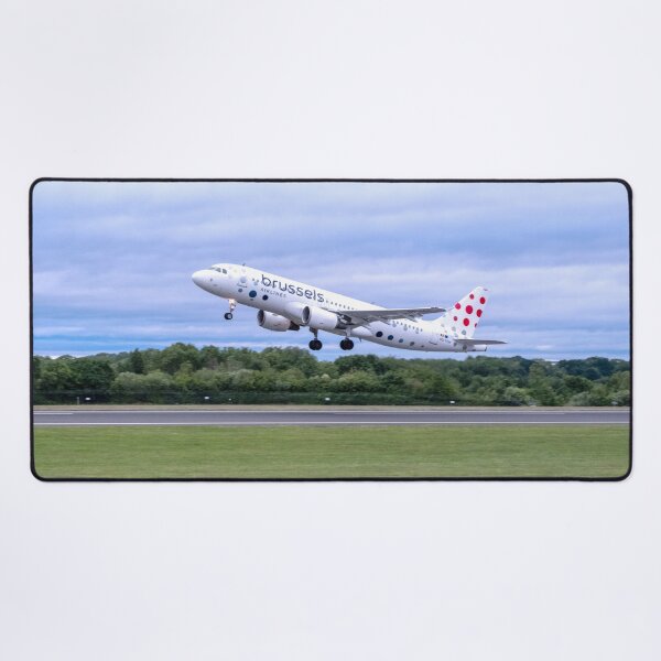 Item preview, MAN to BRU Brussels Arlines Airbus A320-214 OO-TCH designed and sold by Skyframe Aviation.