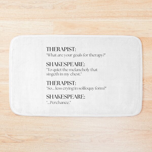 Item preview, Shakespeare Goes to Therapy designed and sold by ObsidianDaz.